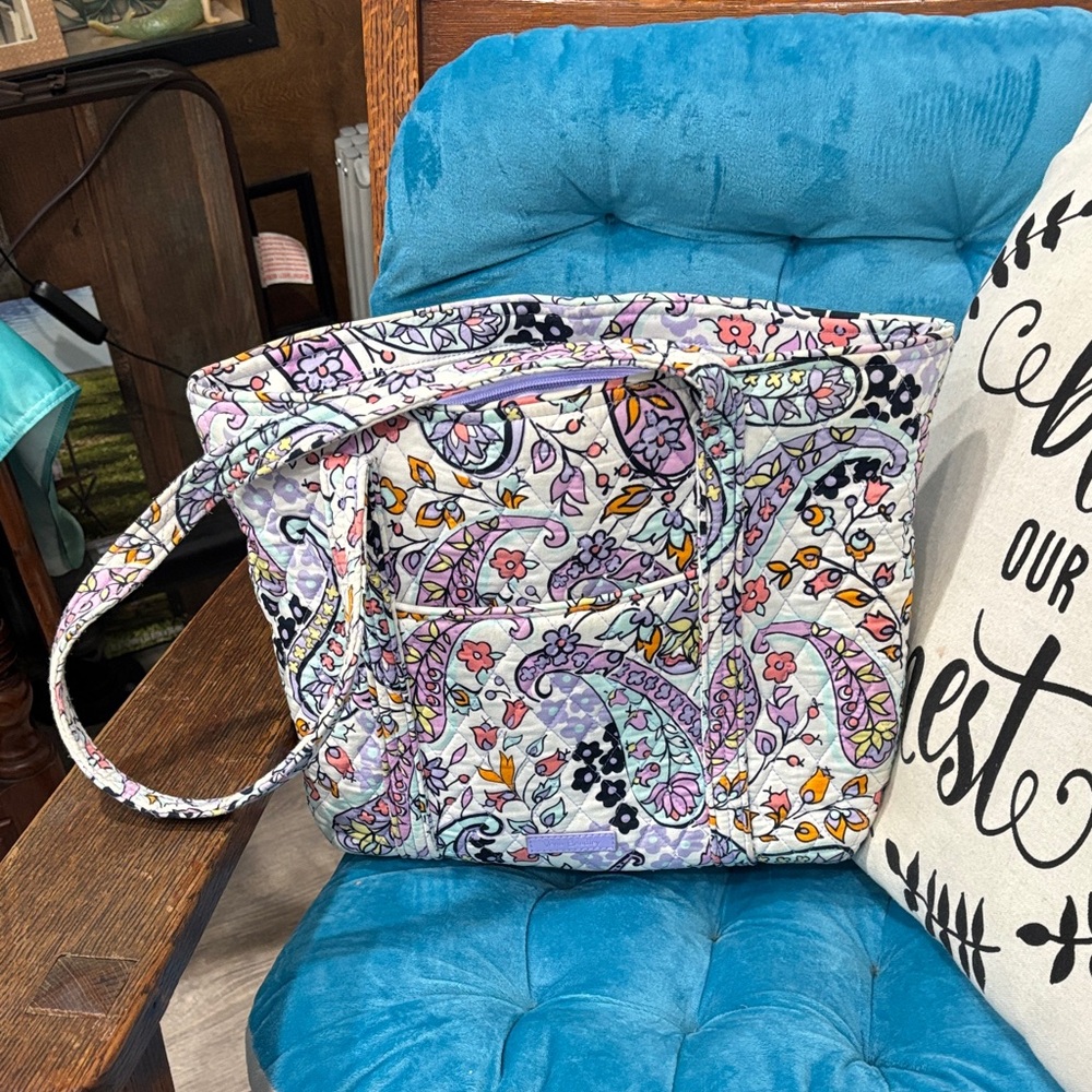 Vera Bradley Multicolor Paisley Tote